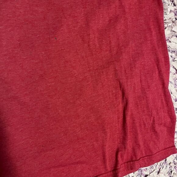 Anvil Red Daddy Shark T-Shirt Large Like New - Picture 4 of 9